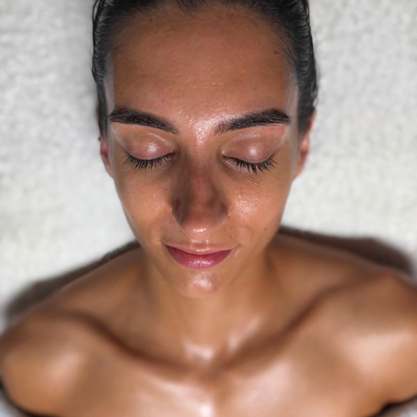 microcurrent & ultrasound facial - after - angel therapies - london
