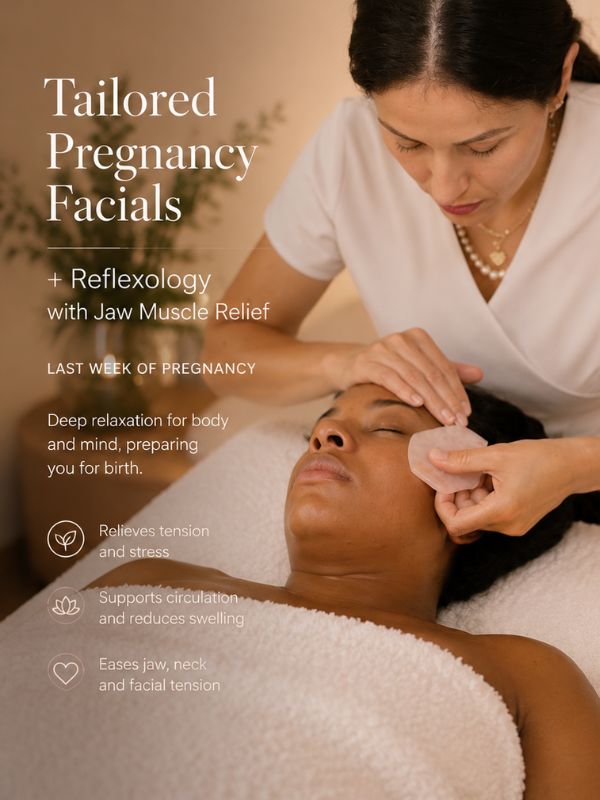 Tailored pregnancy facials and reflexology - london - angel therapies